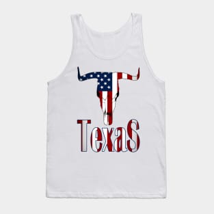 Texas&flag USA Tank Top